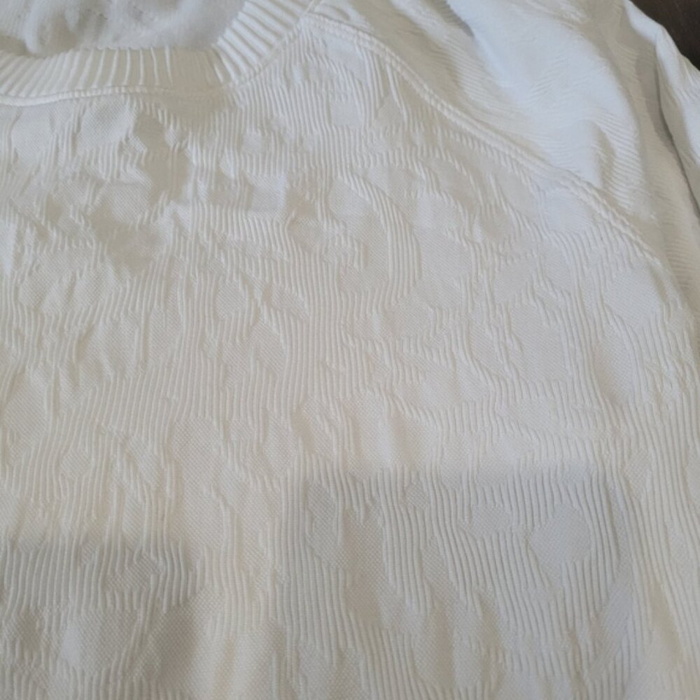 Lululemon Restless Pullover White Long Sleeve Shi… - image 4